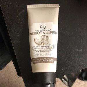 Body shop Mineral & Ginger warming clay mask